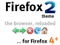 Firefox 2 theme for Firefox 4+ - logo